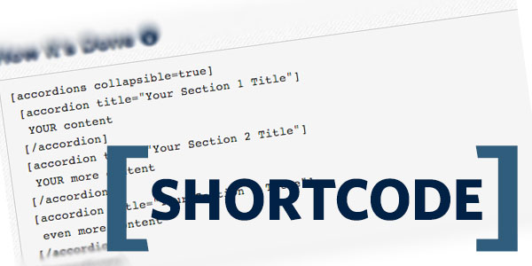shortcode wordpress