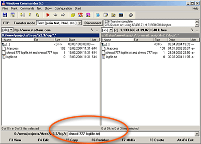 total commander file permission