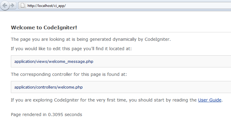 running-codeigniter-firsttime