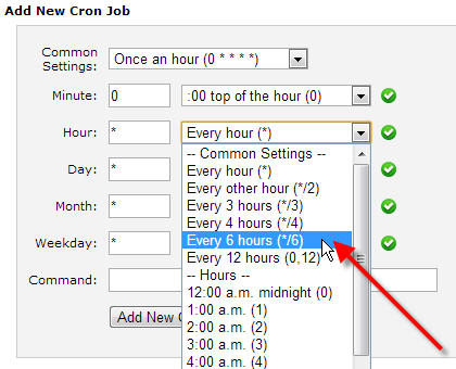 select-every-6-hours-from-hour-field