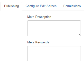 joomla meta descriptions keywords