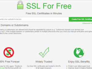 Đăng ký miễn phí ssl