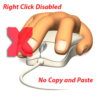disable right click