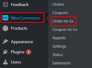 woocommerce export order