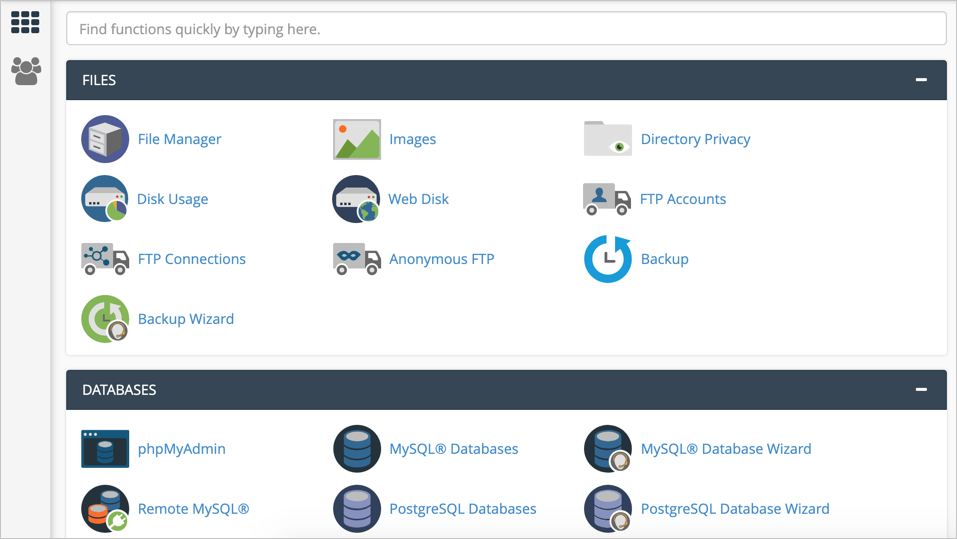 công cụ cPanel